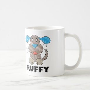 Ruffy - White 11 oz Classic White Mok 