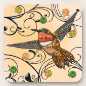 Rufous Hummingbird Bier Onderzetter (Voorkant)