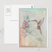 Rufous Hummingbird Briefkaart (Voorkant / Achterkant)