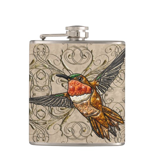 Rufous Hummingbird Heupfles (Voorkant)