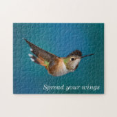 Rufous Hummingbird Legpuzzel (Horizontaal)