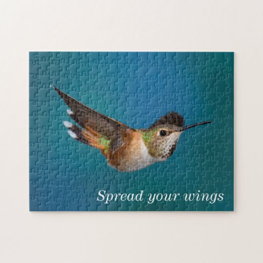 Rufous Hummingbird Legpuzzel (Horizontaal)