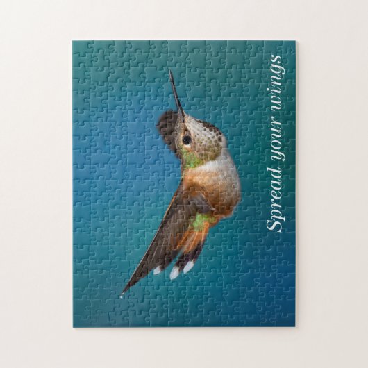 Rufous Hummingbird Legpuzzel (Verticaal)