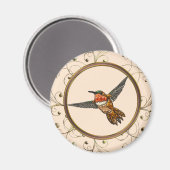 Rufous Hummingbird Magneet (Voorkant / Achterkant)