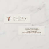 Rufous Hummingbird Mini Visitekaartje (Voorkant / Achterkant)