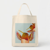 Rufous Hummingbird op een Canvas tas (Voorkant)