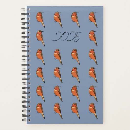 Rufous Hummingbird open jaarplanner Planner (Voorkant)