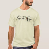 Rufous Hummingbird, Pacific Flyway T-shirt (Voorkant)