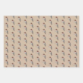 Rufous Hummingbird Patroon Inpakpapier Vel (Voorkant 3)