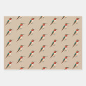Rufous Hummingbird Patroon Inpakpapier Vel (Voorkant)