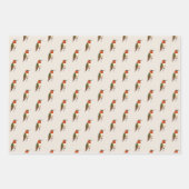 Rufous Hummingbird Pattern Inpakpapier Vel (Voorkant)