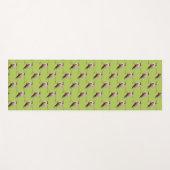 Rufous Hummingbird Sitting in California Lila Yogamat (Voorkant (horizontaal))