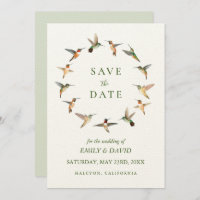 Rufous Hummingbird Sparen de Datum Aankondiging