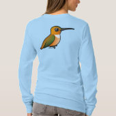 Rufous Hummingbird T-shirt (Achterkant)