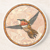 Rufous Hummingbird Zandsteen Onderzetter (Voorkant)