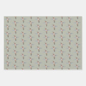 Rufous Hummingbirds Pattern Inpakpapier Vel (Voorkant 2)