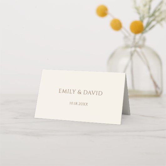 Rufous Hummingbirds Wedding Place Card Plaatskaartje (Achterkant)