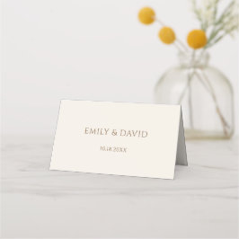 Rufous Hummingbirds Wedding Place Card Plaatskaartje