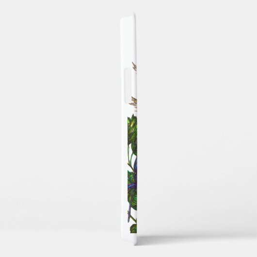 Rufous kolibrie en Columbine Case-Mate iPhone Case (Achterkant / Rechts)