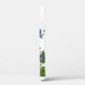 Rufous kolibrie en Columbine Case-Mate iPhone Case (Achterkant / Links)