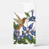 Rufous kolibrie en Columbine Case-Mate iPhone Case (Achterkant)