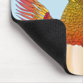 Rufous kolibries op een Muismat (Hoek)