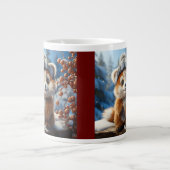 Rufus - Een schattige rode panda Grote Koffiekop (Voorkant)