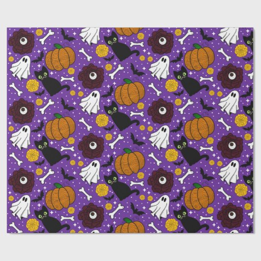 Rufus Halloween inpakpapier (Vlak)