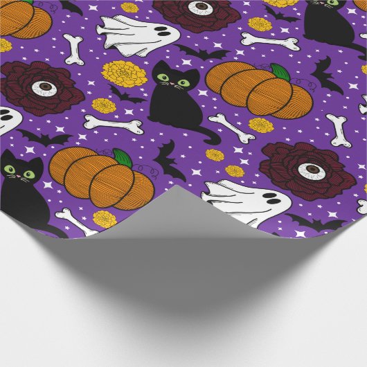 Rufus Halloween inpakpapier (Hoek)