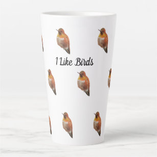 Rufus kolibrie (Selasphorus rufus) Latte Mok