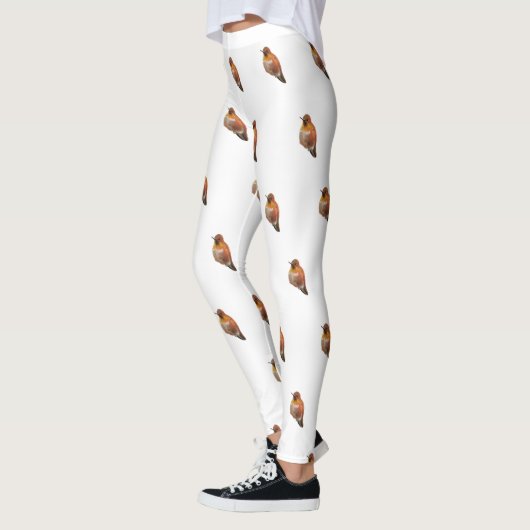 Rufus kolibrie (Selasphorus rufus) Leggings (Links)