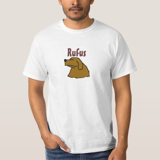 Rufus T-shirt (Voorkant)