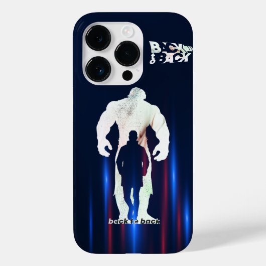 Rug aan rug | Case-Mate iPhone case (Achterkant)