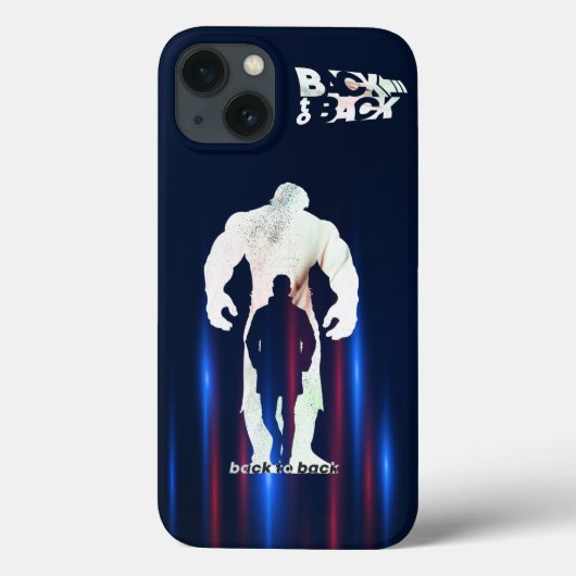 Rug aan Rug | Case-Mate iPhone Case (Achterkant)
