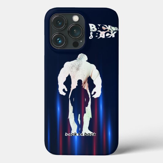 Rug aan rug | Case-Mate iPhone case (Achterkant)