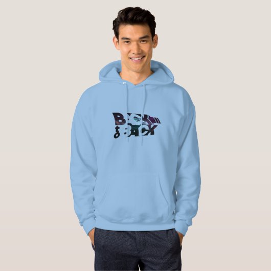 Rug aan Rug | Heren Hoodie (Voorkant volledig)