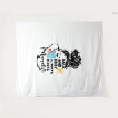 Rug en lichaam kwetst het leven van de verpleegste wandkleed (Voorkant (horizontaal))