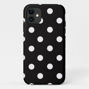 Rug en witte pooldot Iphone 5 Hoesje