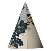 Rug Fuji berg van de Minobu-rivier Hokusai Feesthoedjes (Achterkant)