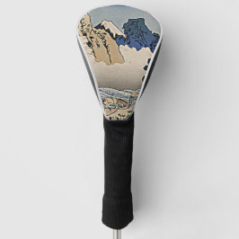 Rug Fuji berg van de Minobu-rivier Hokusai Golfheadcover