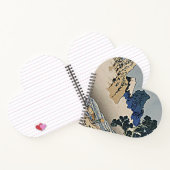 Rug Fuji berg van de Minobu-rivier Hokusai Notitieboek (Binnen)