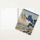Rug Fuji berg van de Minobu-rivier Hokusai Planner (Display)