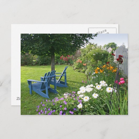 Rug Garden Briefkaart (Voorkant / Achterkant)