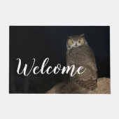 Rug Great Horned Owl Deurmat (Voorkant)