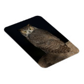 Rug Great Horned Owl Magneet (Rechterzijde)