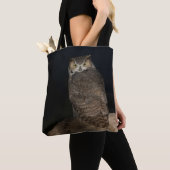 Rug Great Horned Owl Tote Bag (Dichtbij)