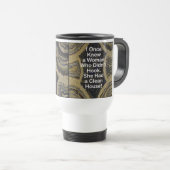 Rug Hooker's Travel Mug Reisbeker (Voorkant rechts)