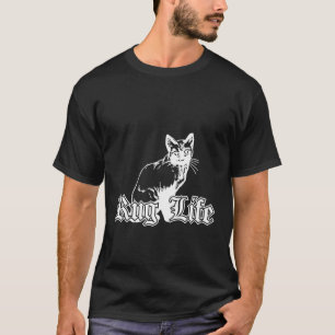 Rug Leven - Gangsta Kat T-shirt