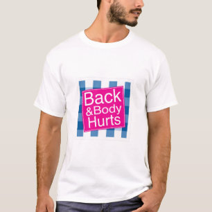 Rug & lichaamshurven t-shirt
