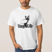 Rug Life - Funny Cat Parody T-Shirt (Voorkant)
